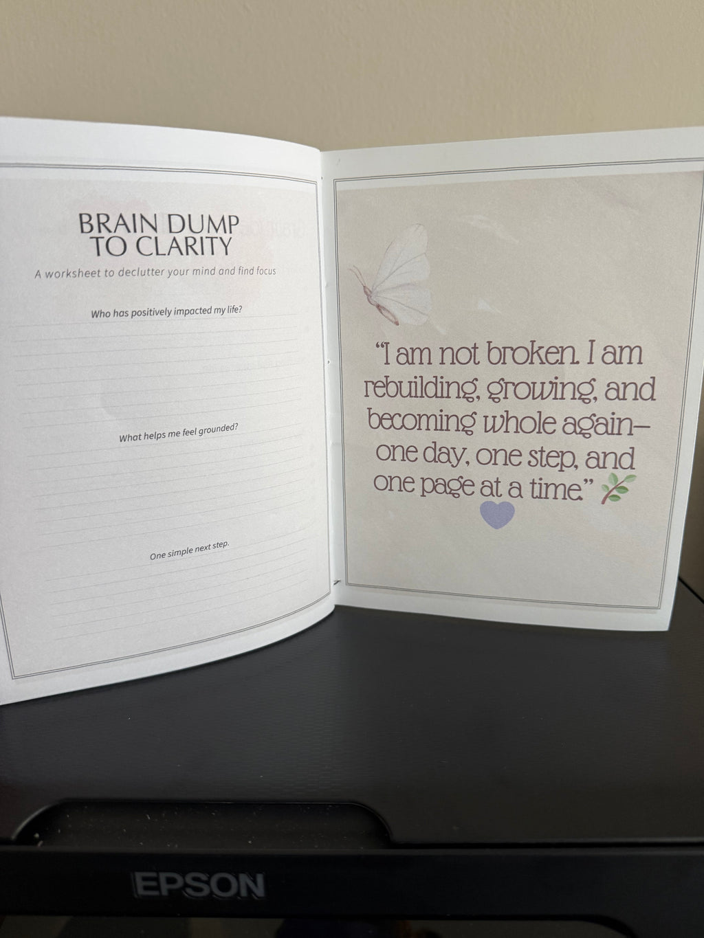Pieces of Me Becoming Whole Again Journal | Healing, Self-Love, Emotional Growth, Reflection & Recovery Workbook
